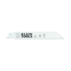 Klein Tools 31728 | Reciprocating Saw Blades, 18 TPI, 6-Inch, 5-Pack