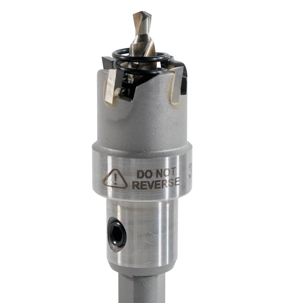 Klein Tools 31850 | 3/4-Inch Carbide Hole Cutter, to 3/16-Inch Sheets