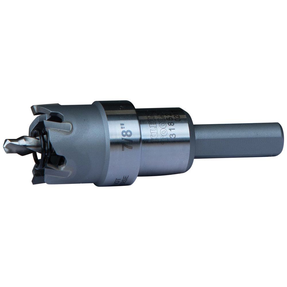 Klein Tools 31852 | Carbide Hole Cutter, 7/8-Inch