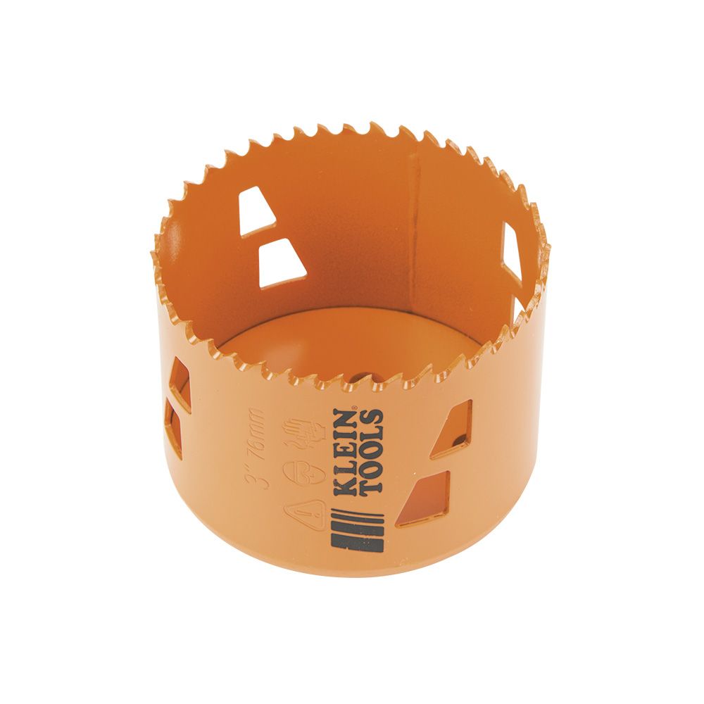Klein Tools 31948 | Bi-Metal Hole Saw, 3-Inch