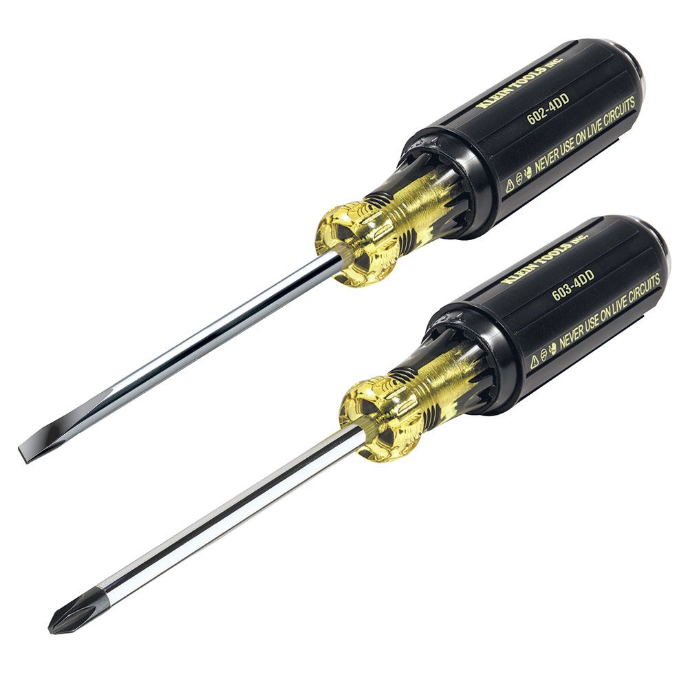 Klein Tools 32008 | Screwdriver Set, Demolition and Phillips, 2-Piece