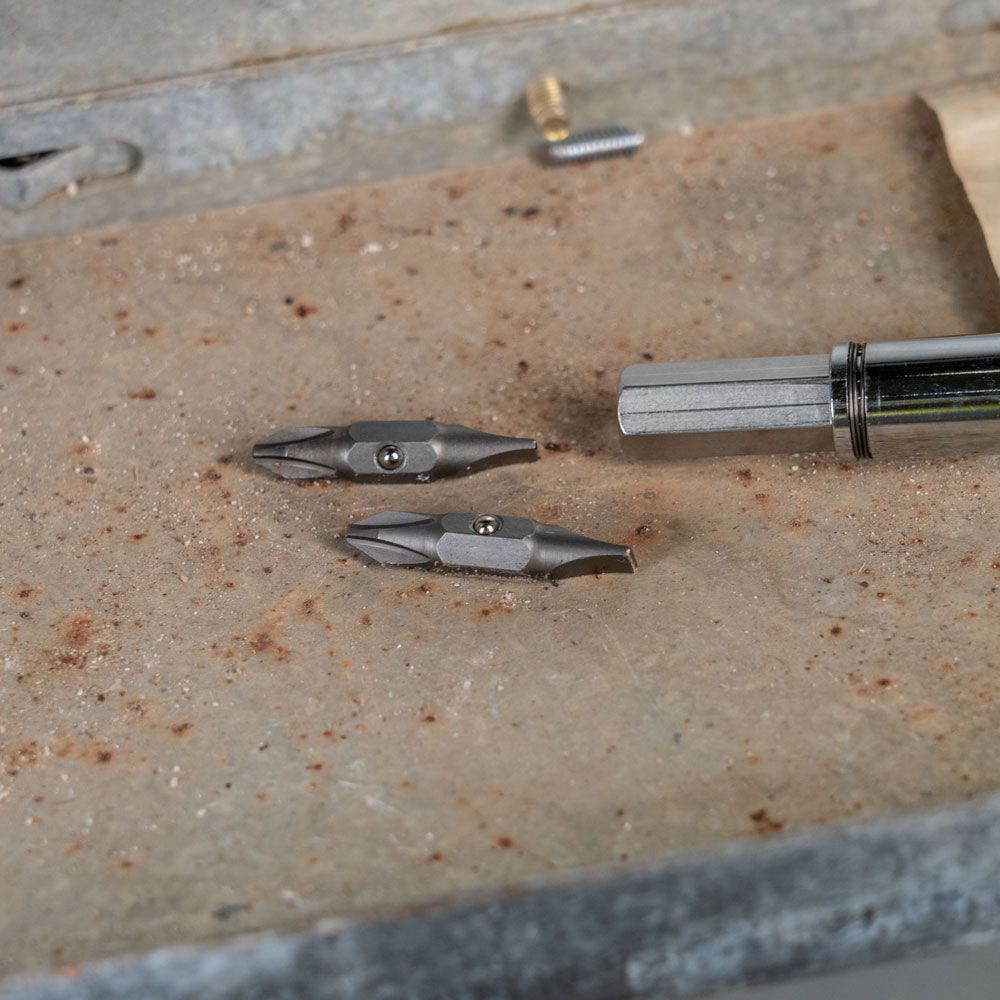 Klein Tools 32483 | Bit 2 Phillips 1/4-Inch Slotted