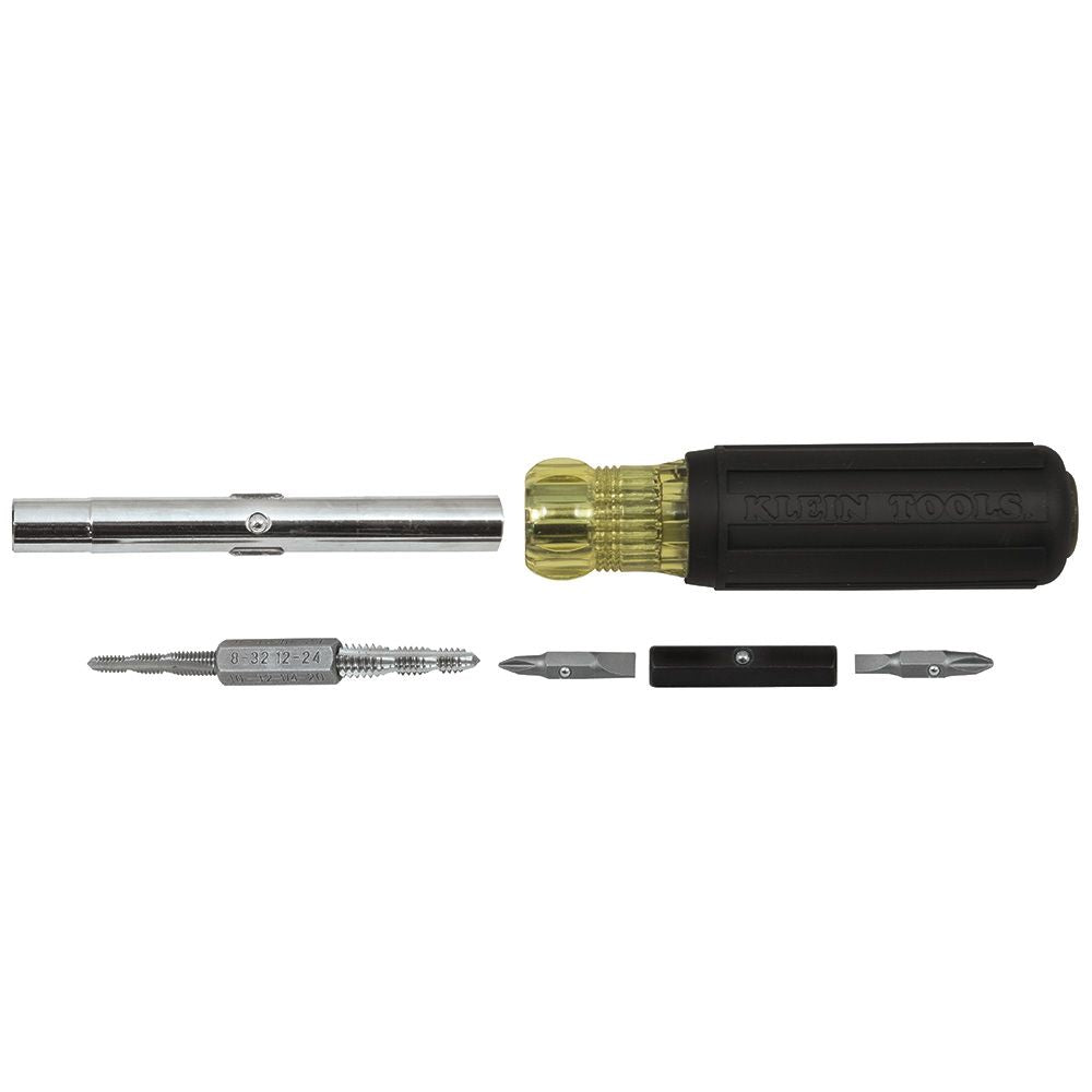 Klein Tools 32517 | Multi-Bit Screwdriver / Tap Tool, 14-Piece