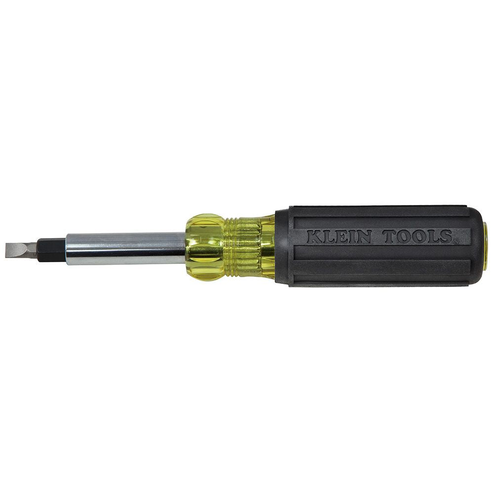 Klein Tools 32557 | Multi-Bit Screwdriver / Nut Driver, 10-in-1, Heavy Duty