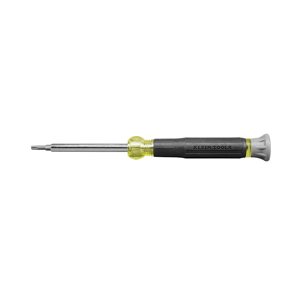 Klein Tools 32585 | Multi-Bit Electronics Screwdriver, 4-in-1, Torx Bits