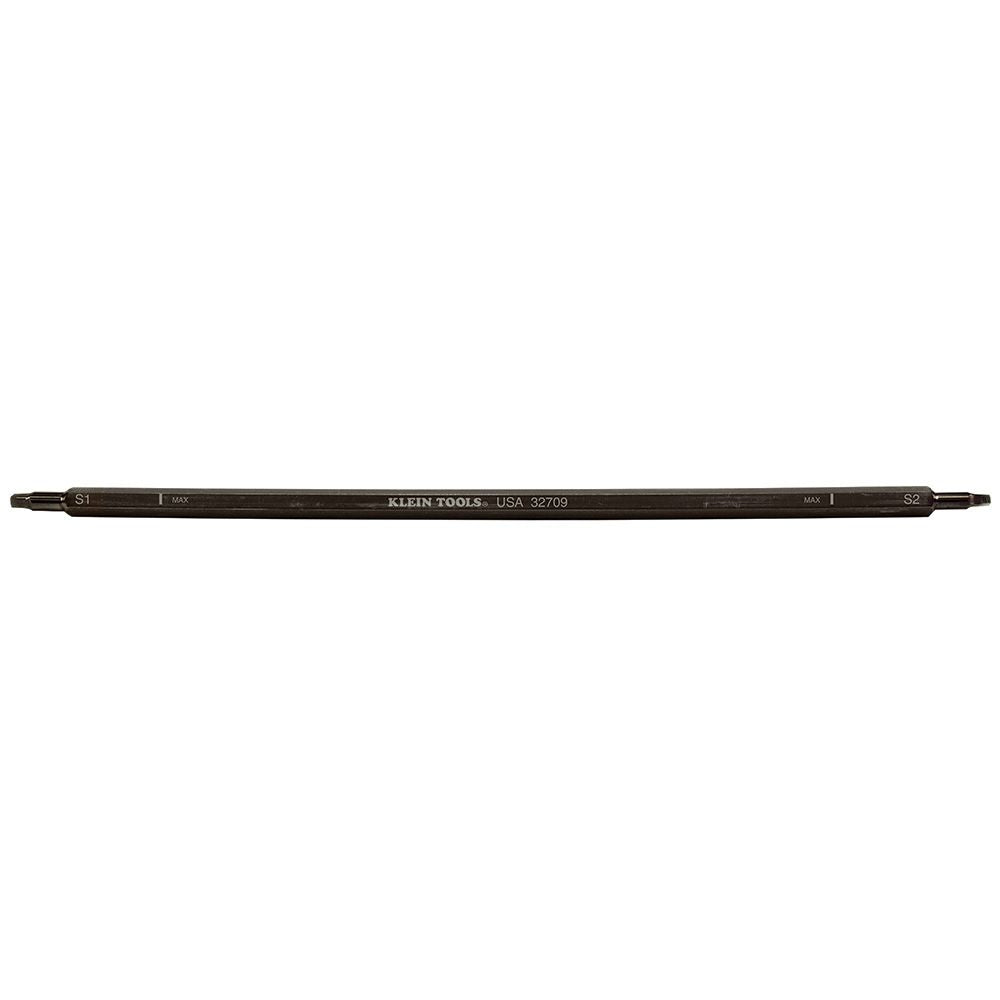 Klein Tools 32709 | Adjustable-Length Screwdriver Blade, Square 1, 2