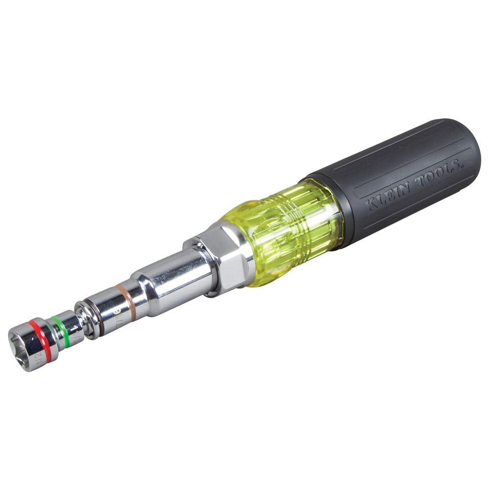 Klein Tools 32807MAG | 7-in-1 Multi-Bit Screwdriver / Nut Driver Medium Magnetic
