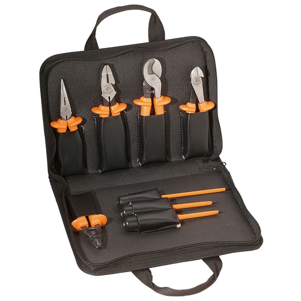 Klein Tools 33529 | Premium 1000V Insulated Tool Kit, 8-Piece