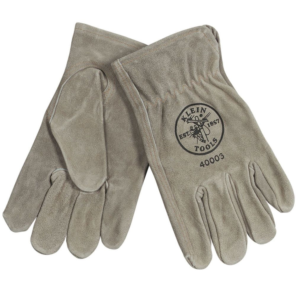 Klein Tools 40003 | Cowhide Driver's Gloves, Small