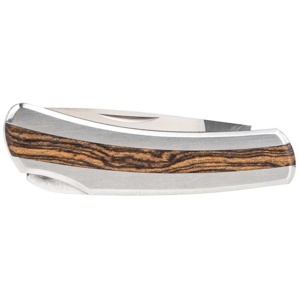 Klein Tools 44033 | Stainless Steel Pocket Knife, 2-1/4-Inch Drop Point Blade