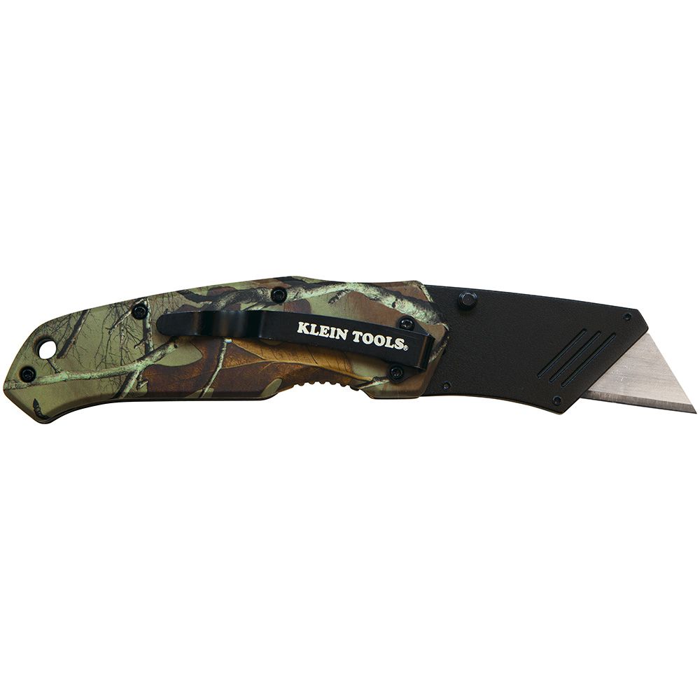 Klein Tools 44135 | Folding Utility Knife Camo Assisted-Open