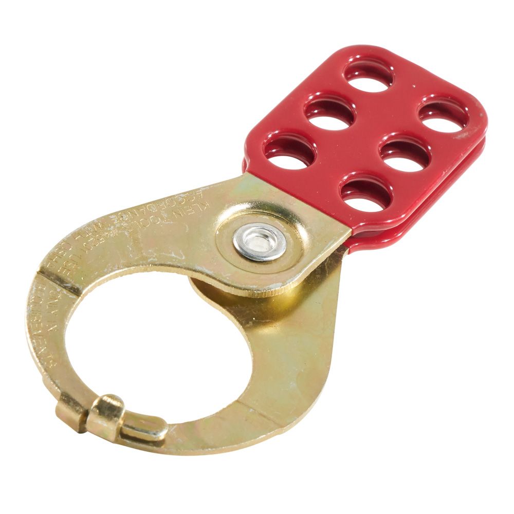 Klein Tools 45201 | Lockouts, 1-1/2-Inch Hasp, Interlocking Tabs