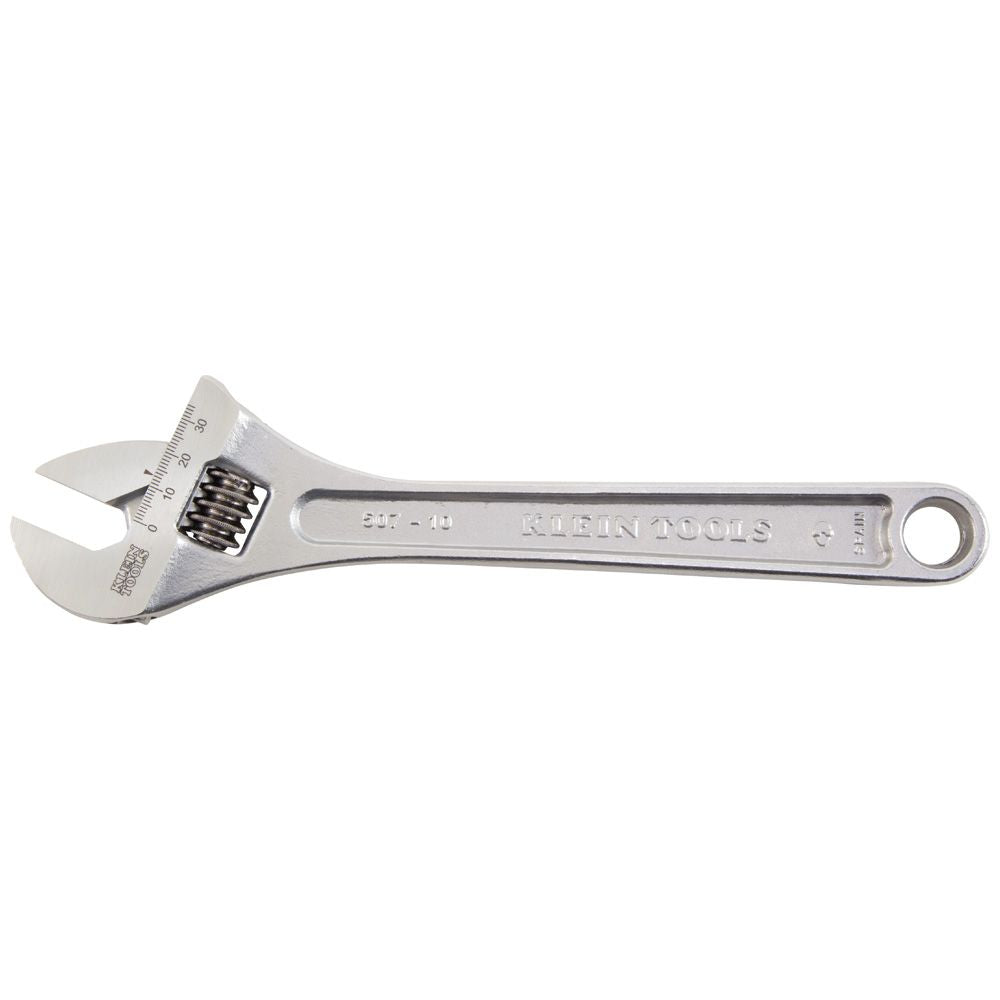 Klein Tools 507-10 | Adjustable Wrench, Extra-Capacity, 10-Inch