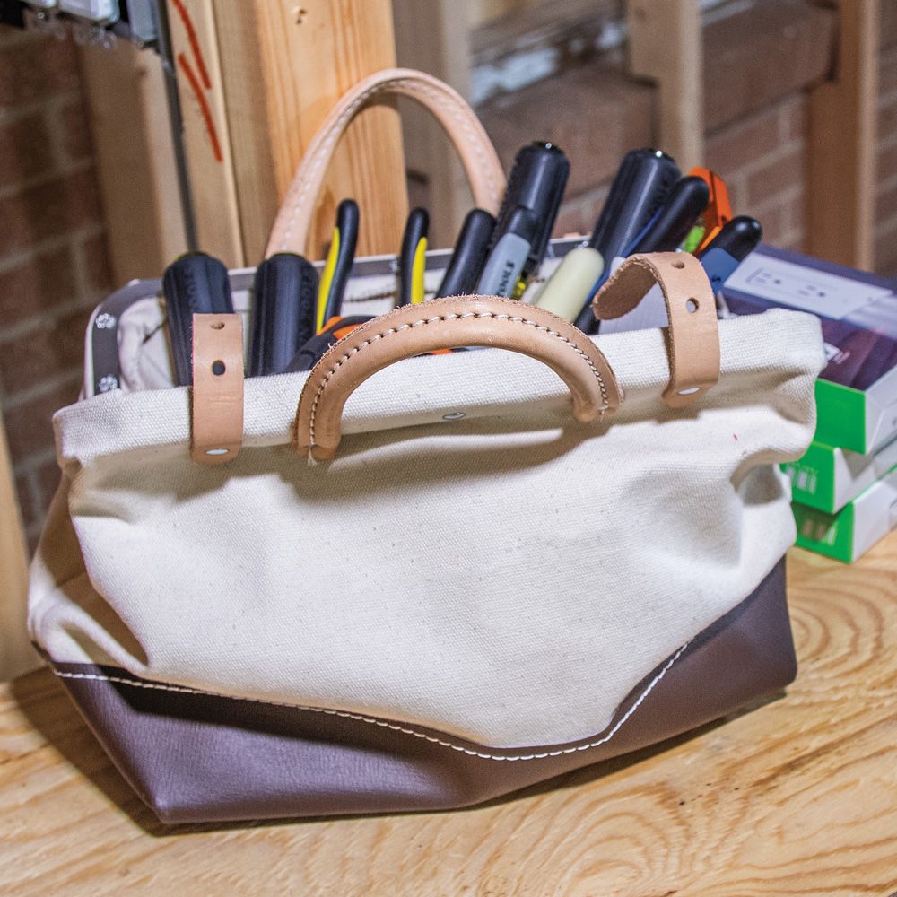 Klein Tools 5102-14 | Canvas Tool Bag, 14-Inch