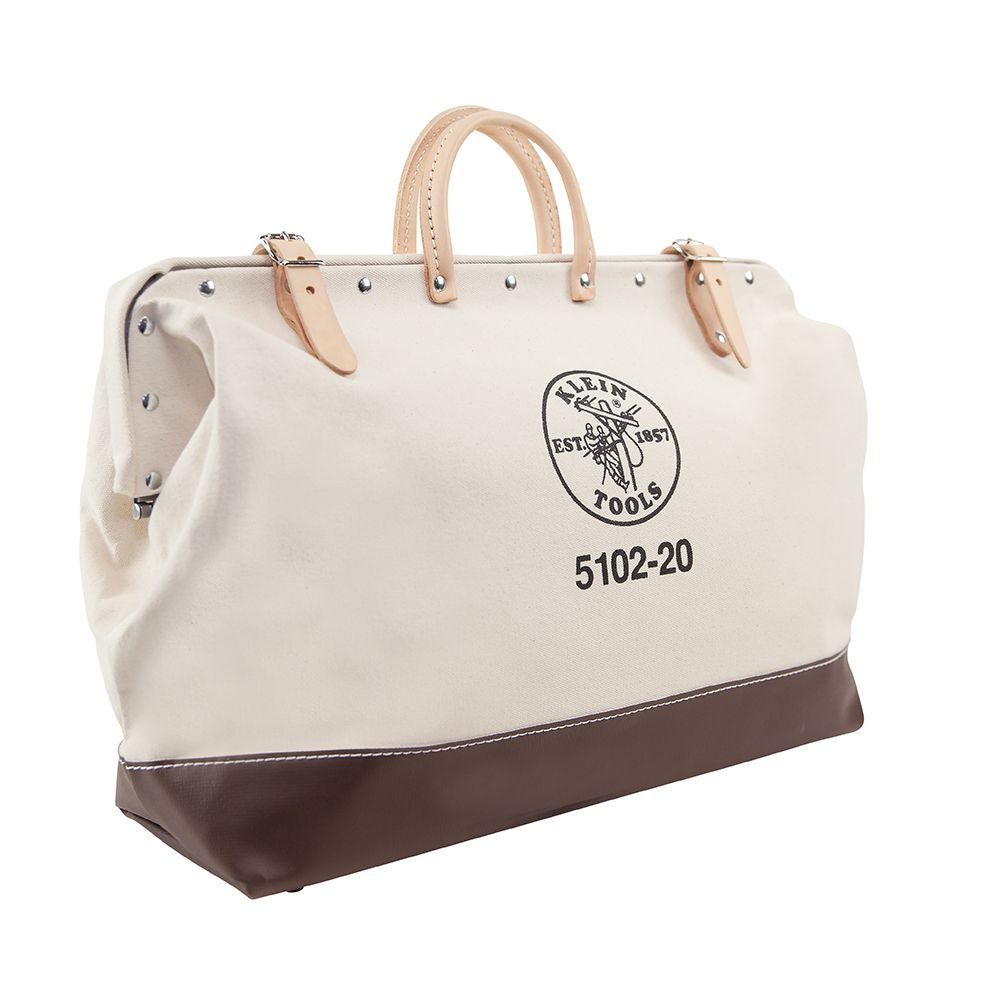 Klein Tools 5102-20 | Canvas Tool Bag, 20-Inch