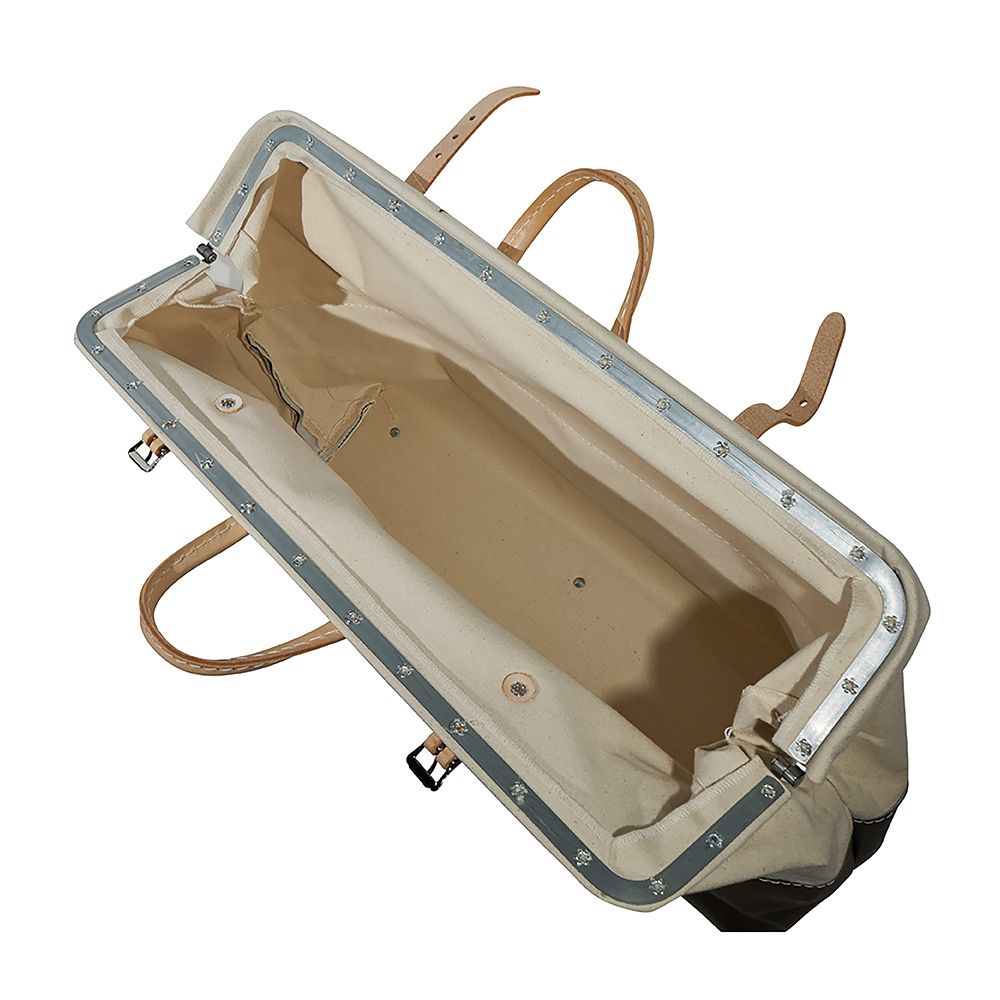 Klein Tools 5105-24 | High-Bottom Canvas Tool Bag, 24-Inch