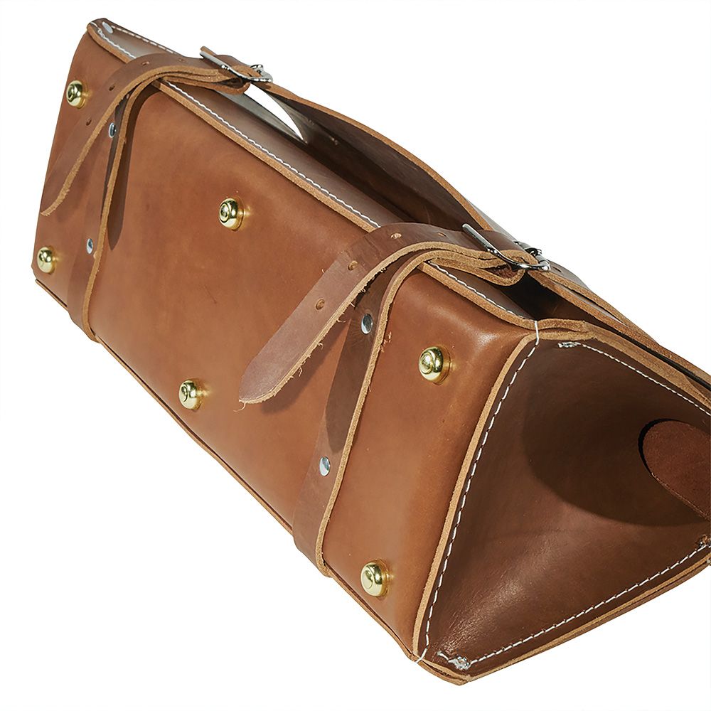 Klein Tools 5108-20 | Deluxe Leather Bag, 20-Inch