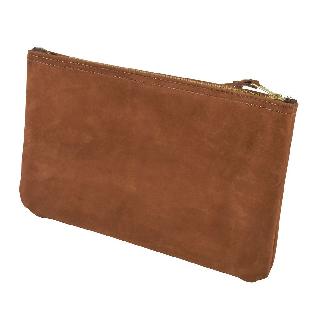 Klein Tools 5139L | Top-Grain Leather Zipper Bag