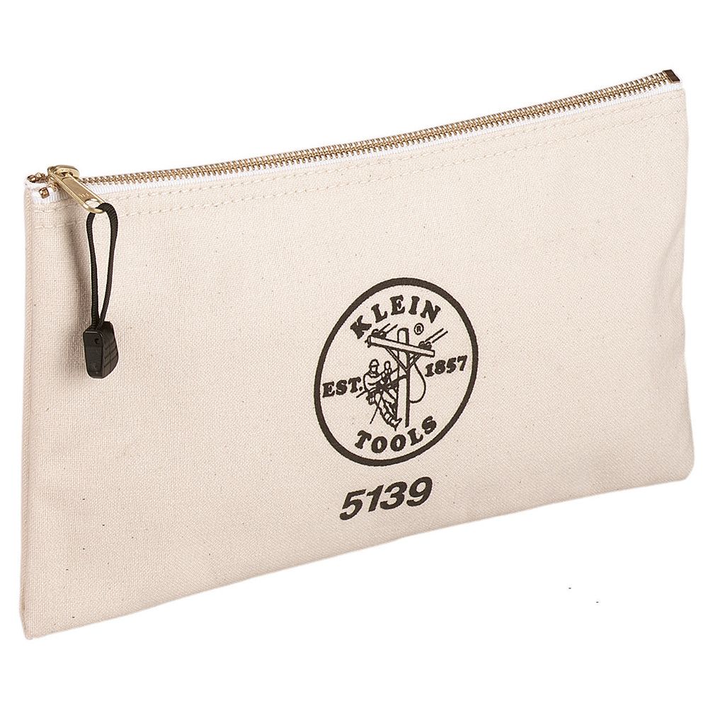 Klein Tools 5139 | Canvas Zipper Bag