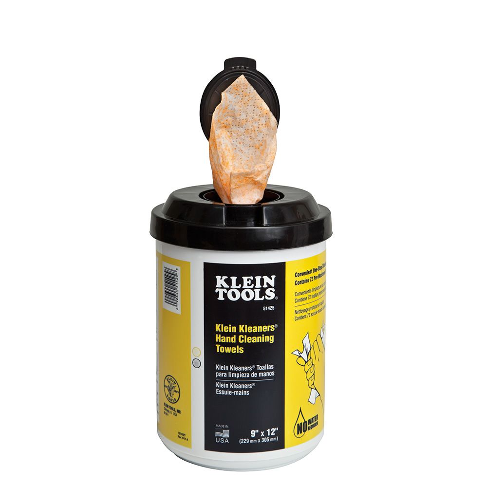 Klein Tools 51425 | Klein Tools Kleaners Hand Cleaning Towels