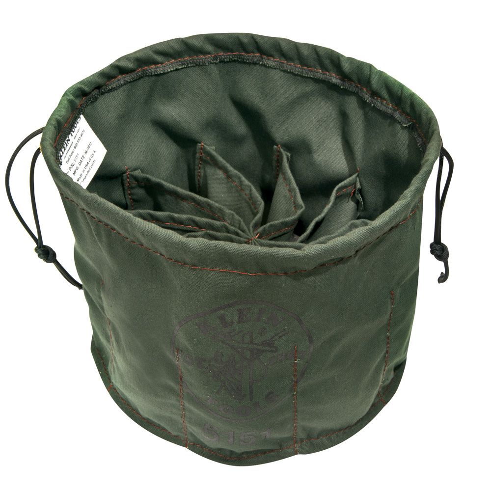 Klein Tools 5151 | Drawstring Bag, 10-Compartment