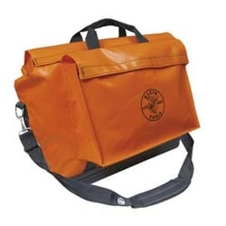 Klein Tools 5181ORA | Tool Bag, Vinyl Equipment Bag, Orange, Large