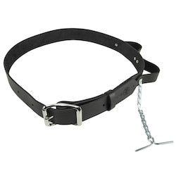 Klein Tools 5207M | Electrician's Leather Tool Belt, Medium