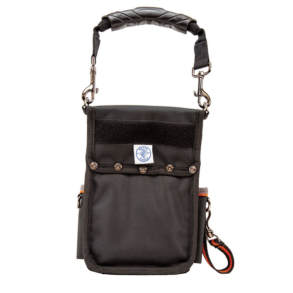 Klein Tools 5242 | Tradesman Pro Tool Pouch, 9 Pockets, 9.5 x 7.5 x 9.5-Inch