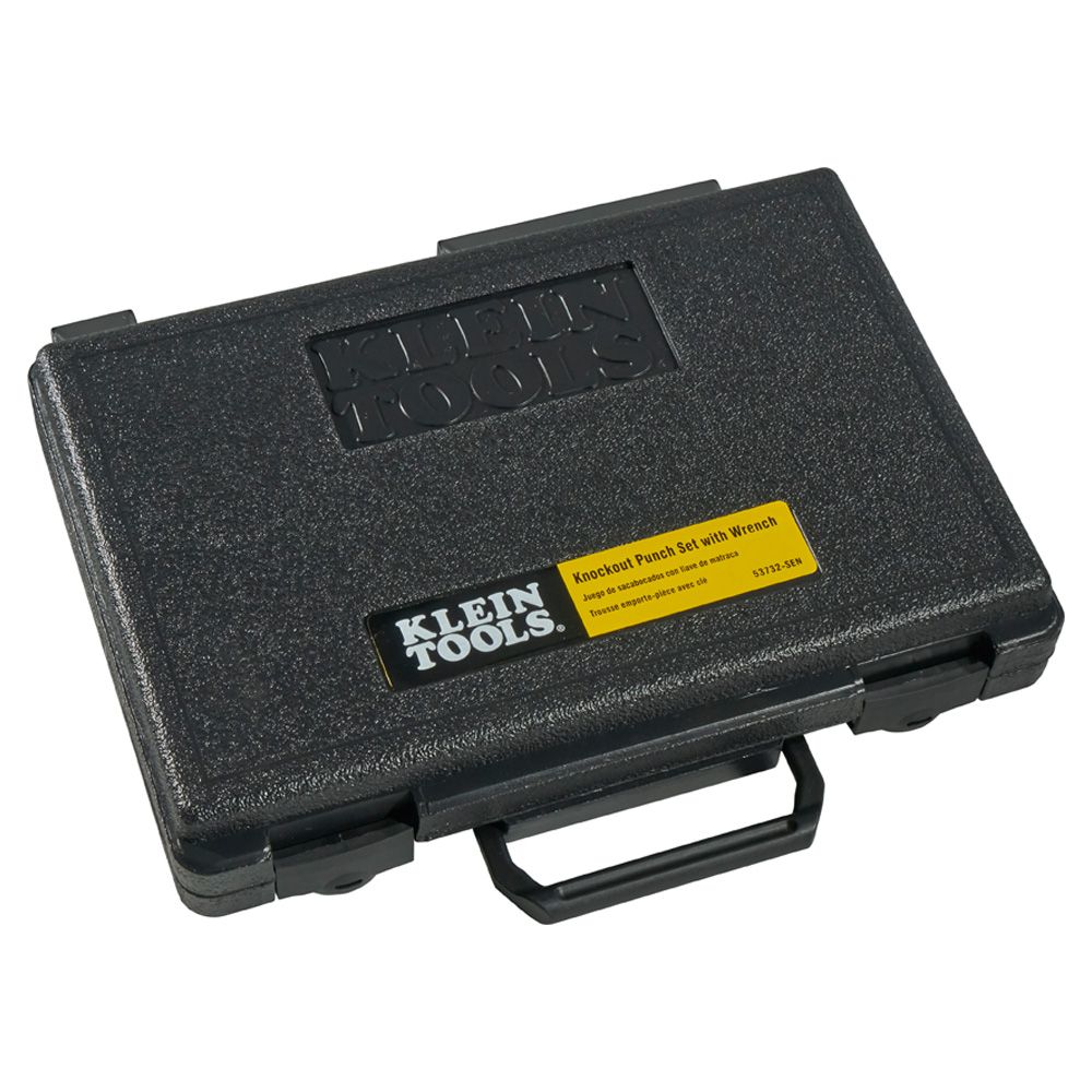 Klein Tools 53732SEN | Knockout Punch Set with Wrench