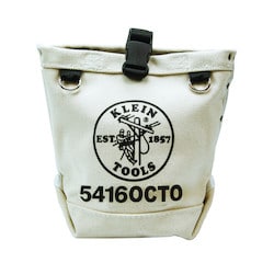 Klein Tools 5416OCTO | Tool Bag, Bull-Pin and Bolt Pouch, Loop Connect, 5 x 5 x 9-Inch
