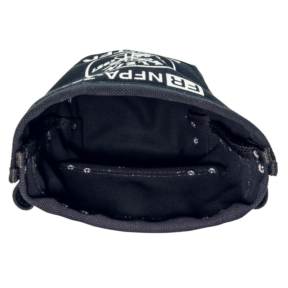 Klein Tools 5416TFR | Tool Bag, Flame Resistant Bolt Bag, No. 4 Canvas, 5 x 10 x 9-Inch