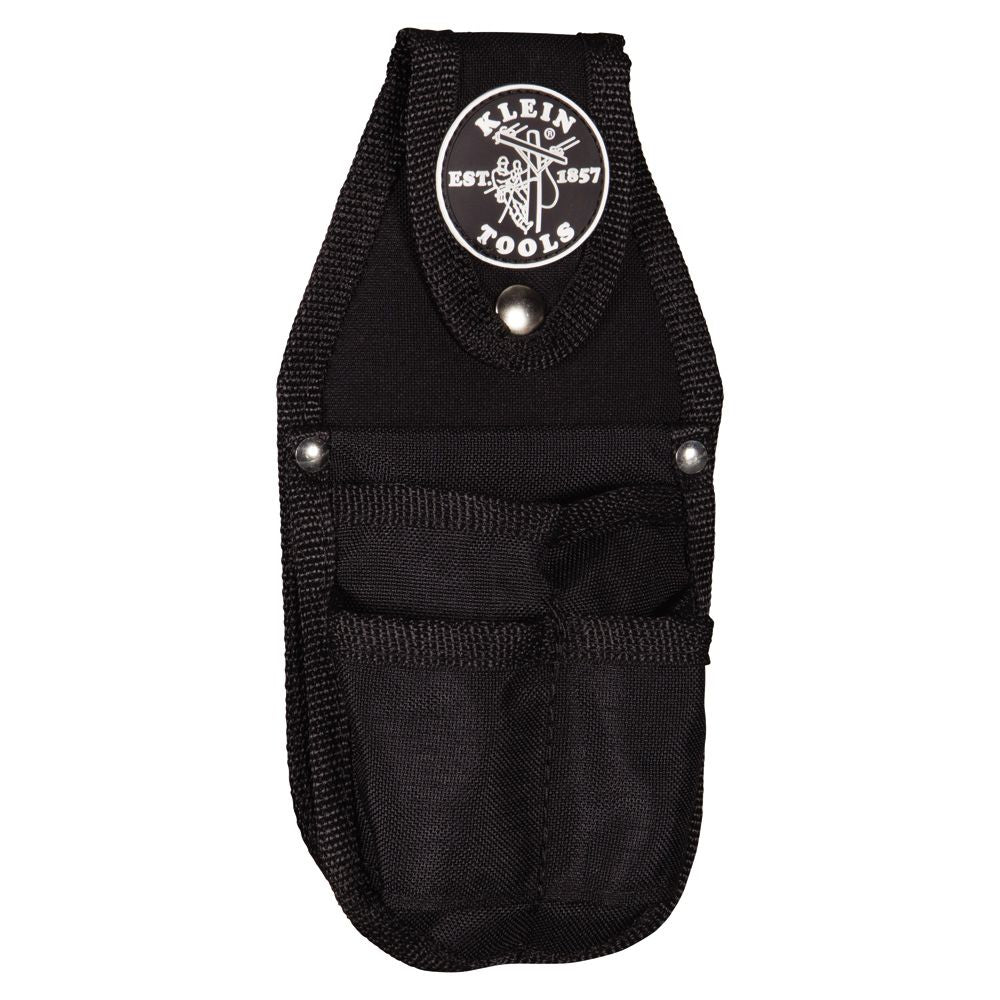 Klein Tools 5482 | Tool Pouch, Pocket Tool Organizer, 4-Pockets, 5 x 2 x 9.875-Inch