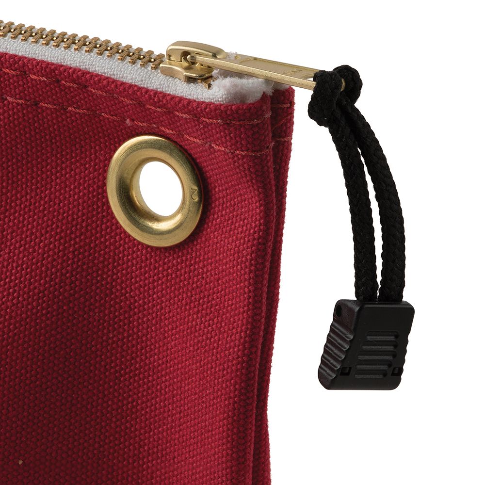 Klein Tools 5539RED | Canvas Zipper Bag, Consumables, Red