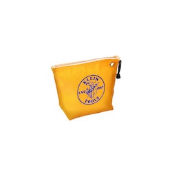 Klein Tools 5539YEL | Canvas Zipper Bag, Consumables, Yellow