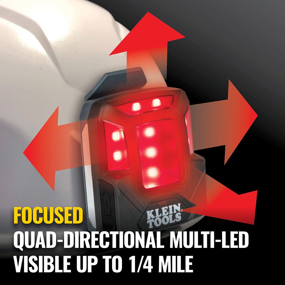 Klein Tools 56063 | Rechargeable Safety Lamp with Magnet