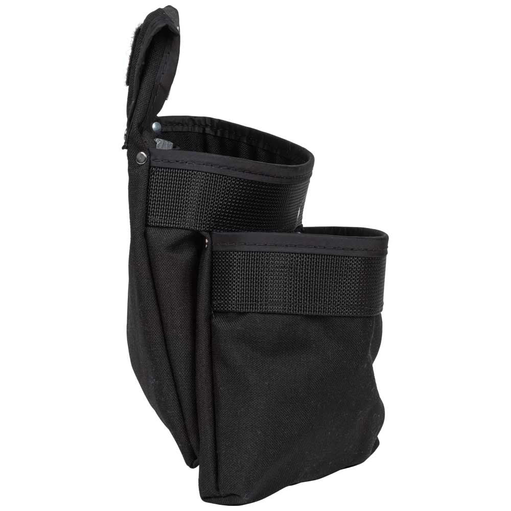 Klein Tools 5701 | Tool Pouch, PowerLine Series 8-Pocket Tool Pouch, Black Nylon