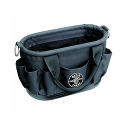 Klein Tools 58886 | Tool Tote, Polyester, 7-Pocket with Drain Holes