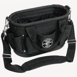 Klein Tools 58888 | 12 Pocket Tool Tote with Shoulder Strap