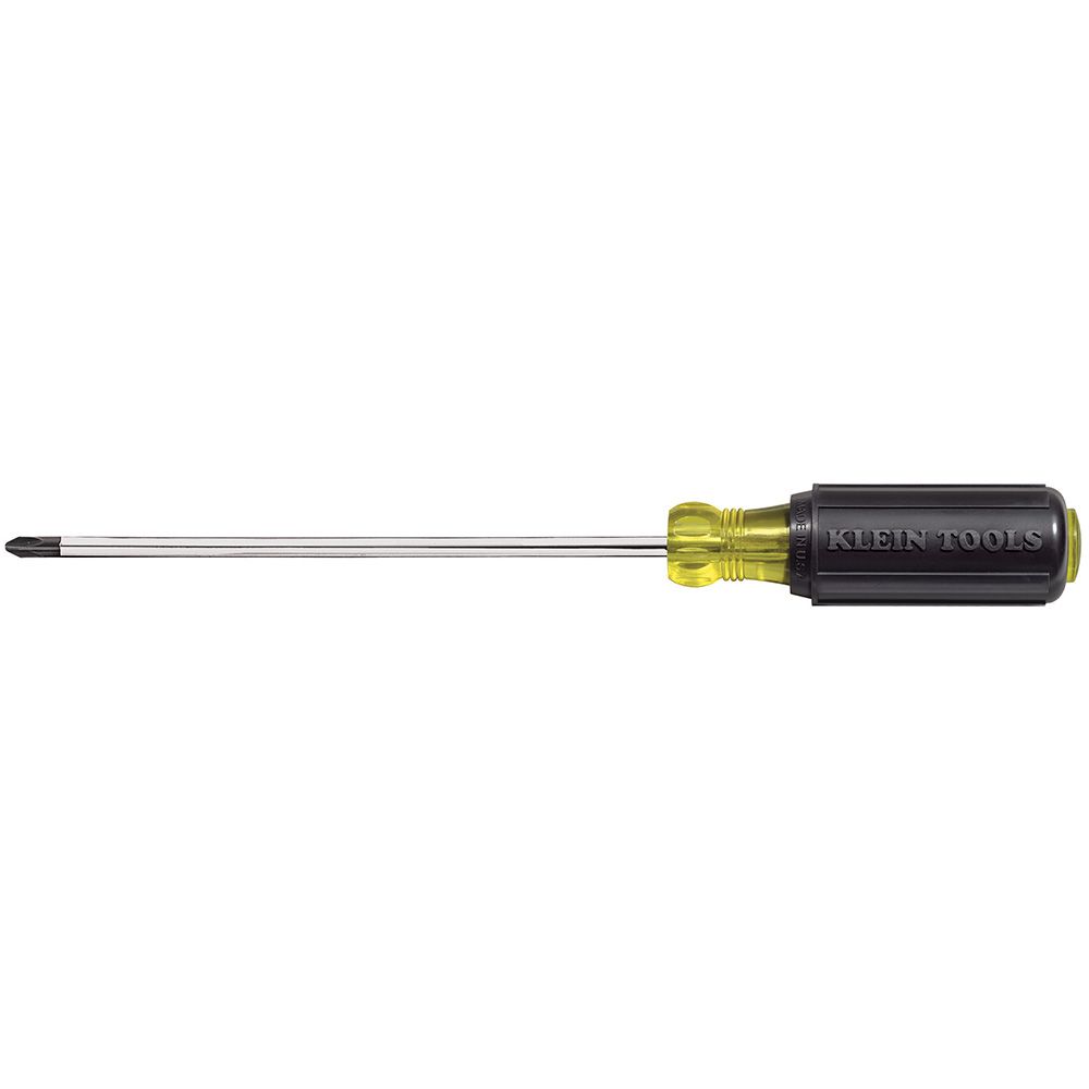 Klein Tools 603-7 | 2 Phillips Screwdriver 7-Inch Round Shank