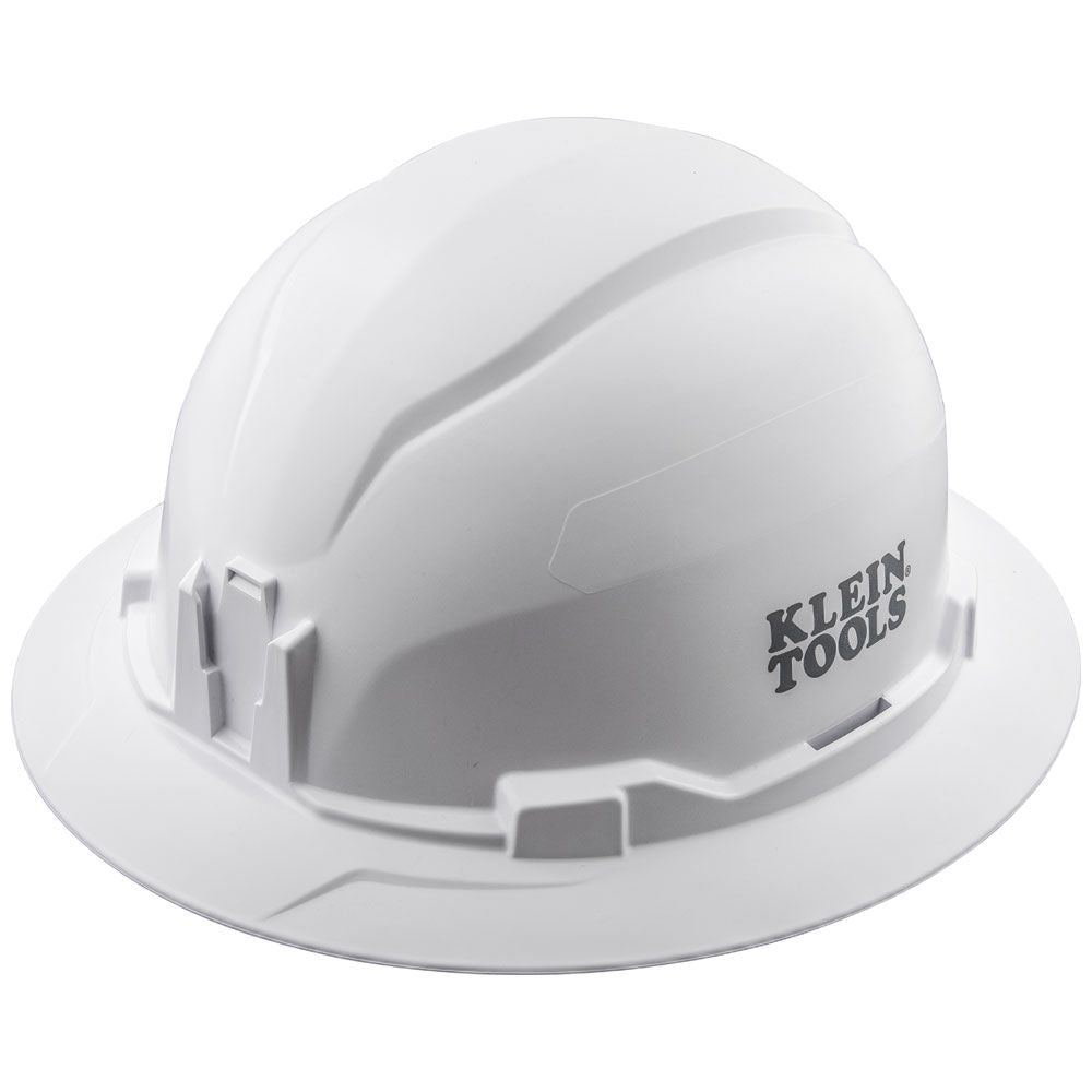 Klein Tools 60400 | Hard Hat, Non-Vented, Full Brim Style, White