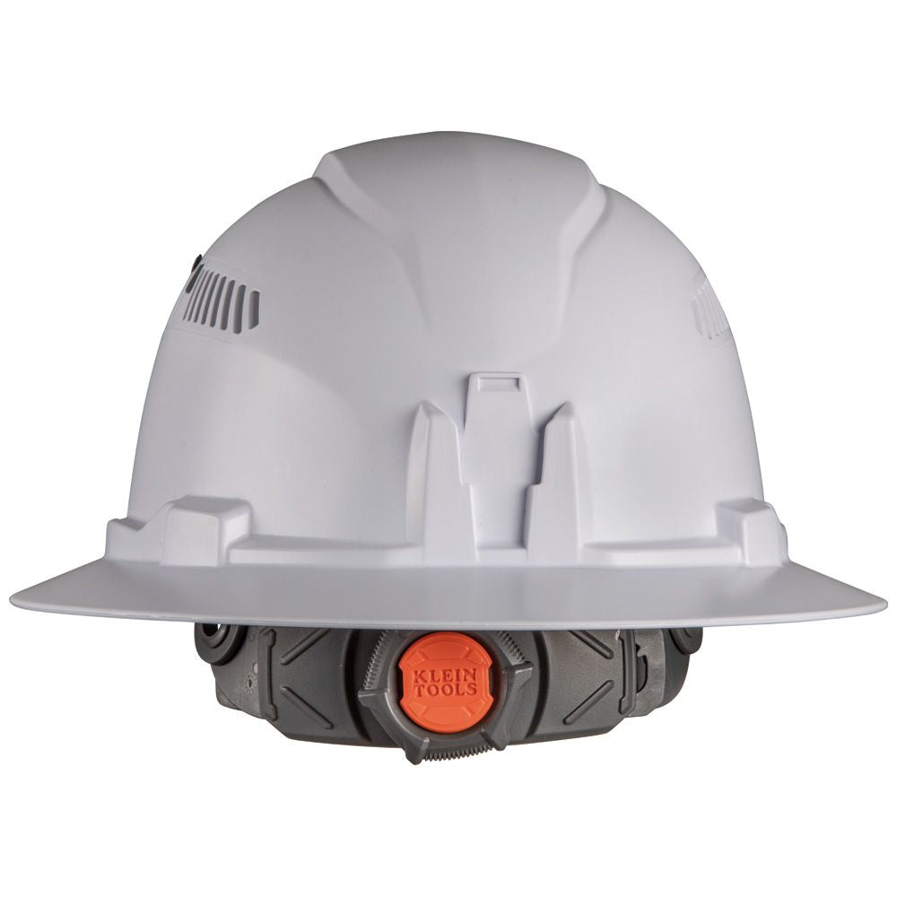 Klein Tools 60401 | Hard Hat, Vented, Full Brim Style, White