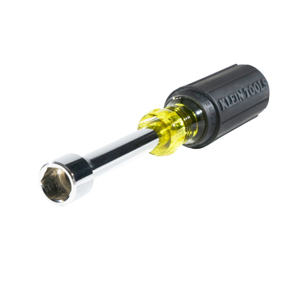 Klein Tools 630-1/2 | 1/2-Inch Nut Driver, 3-Inch Shaft, Cushion-Grip