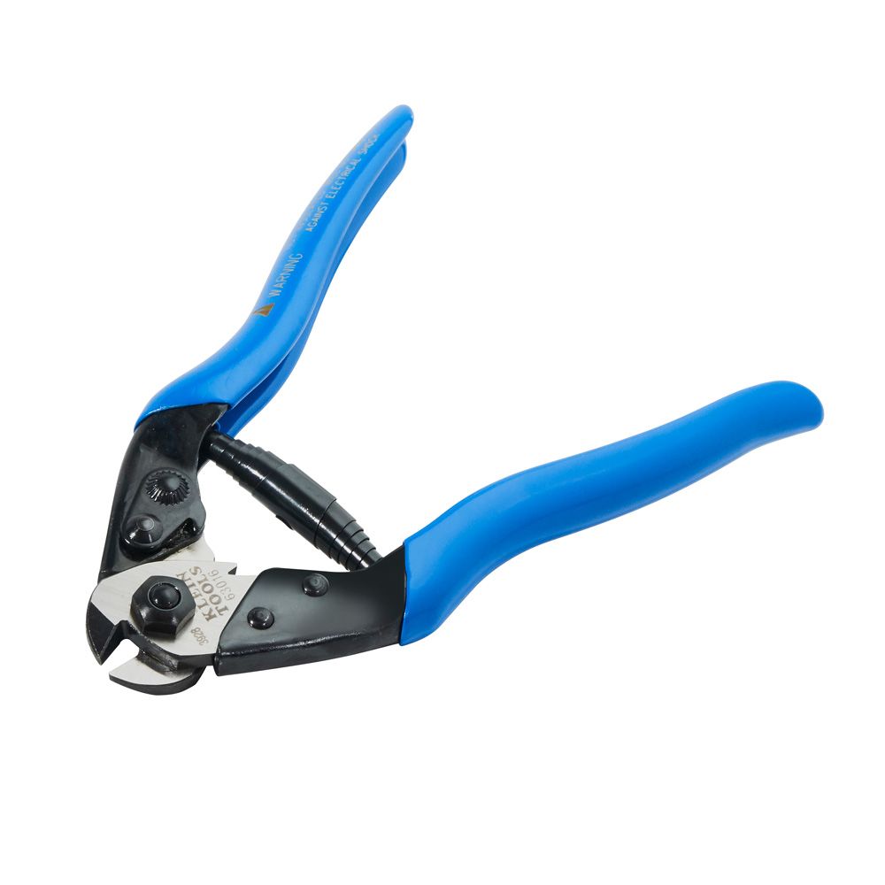 Klein Tools 63016 | Heavy-Duty Cable Cutter, Blue, 7 1/2-Inches