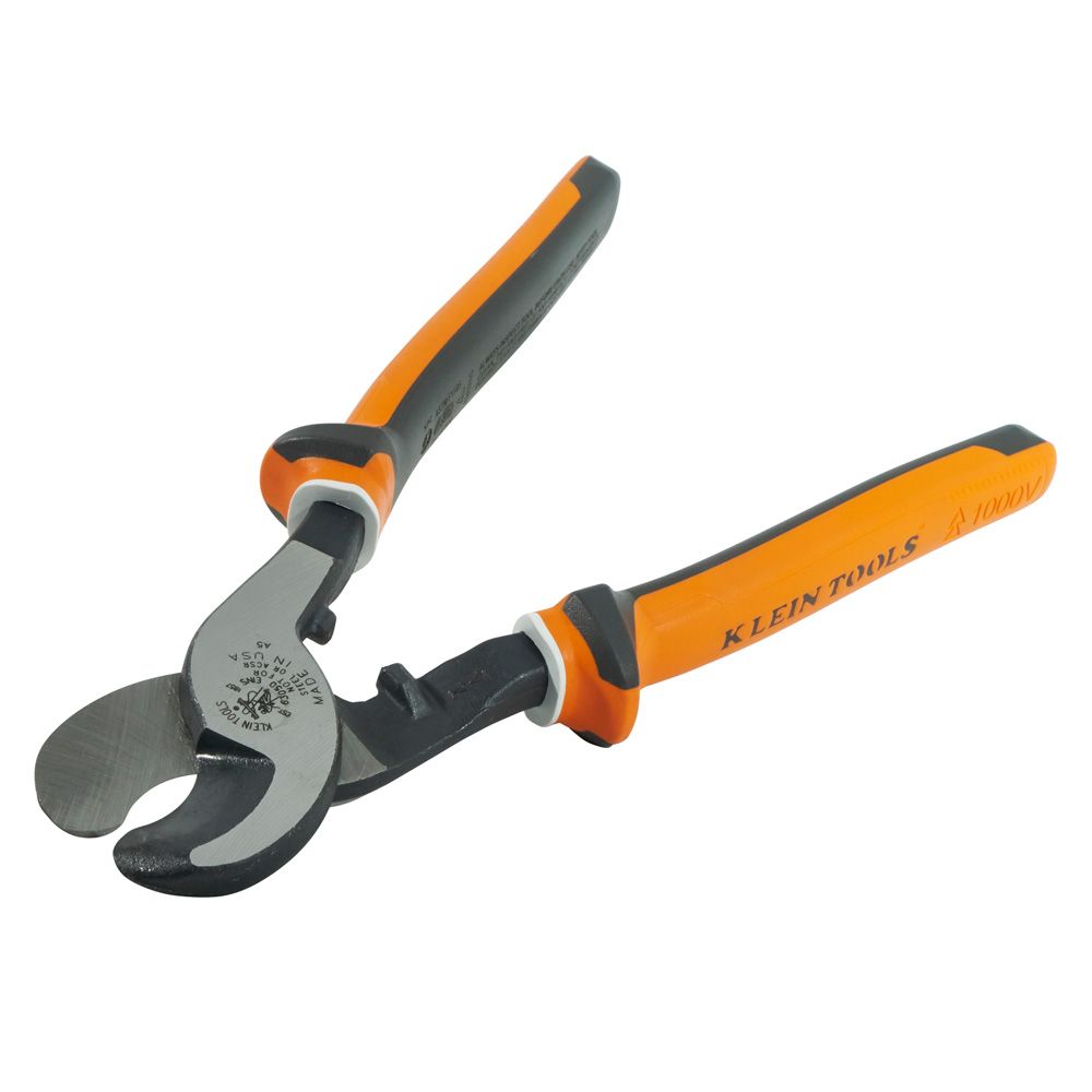 Klein Tools 63050-EINS | Electricians Cable Cutter, Insulated