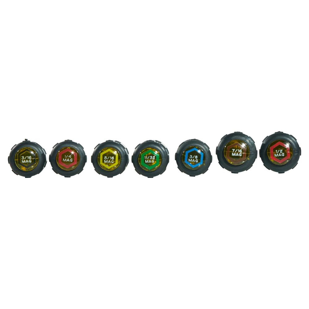 Klein Tools 631M | Nut Driver Set, Magnetic Nut Drivers, 3-Inch Shaft, 7-Piece