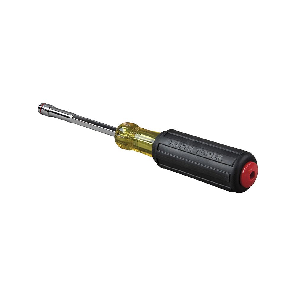 Klein Tools 635-1/4 | 1/4-Inch Nut Driver, Magnetic Tip, 4-Inch Shaft