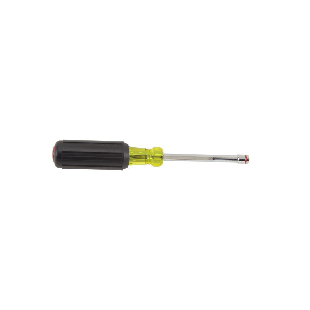 Klein Tools 635-1/4 | 1/4-Inch Nut Driver, Magnetic Tip, 4-Inch Shaft