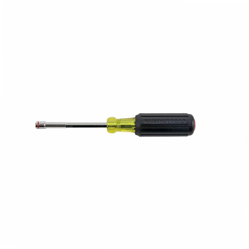 Klein Tools 635-1/4 | 1/4-Inch Nut Driver, Magnetic Tip, 4-Inch Shaft