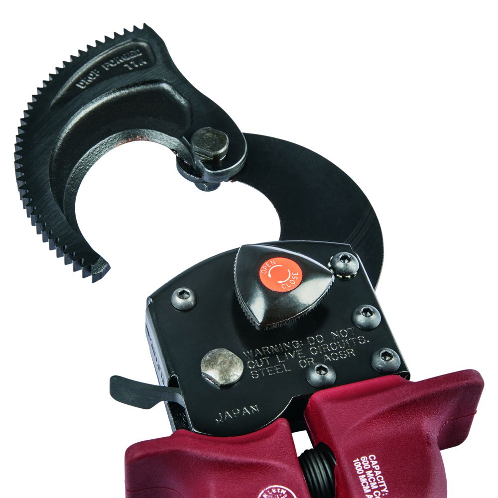 Klein Tools 63601 | Compact Ratcheting Cable Cutter