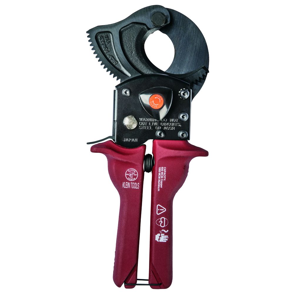 Klein Tools 63601 | Compact Ratcheting Cable Cutter